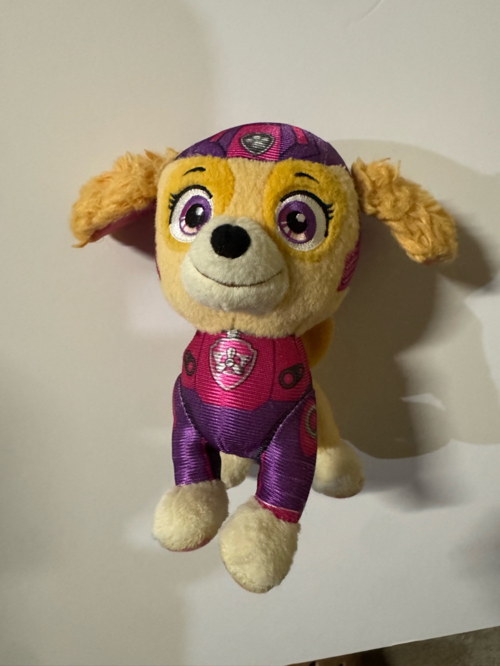 Paw Patrol Skye Plush - Purple, Pink & Cream Puppy